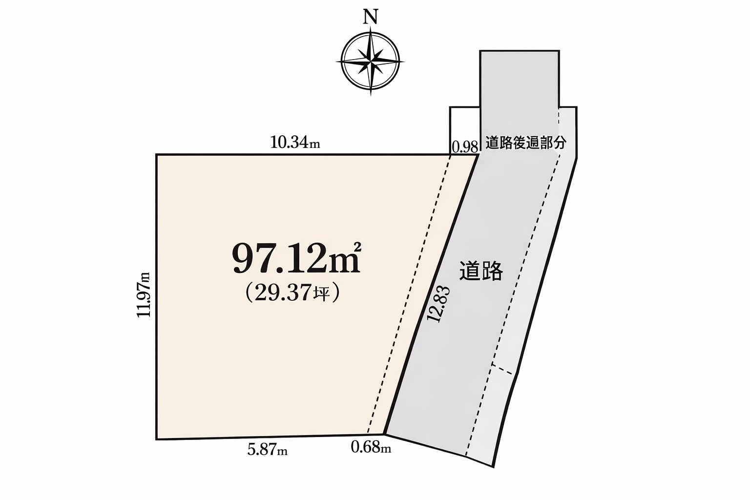 目黒区目黒本町6丁目　売地 - 画像 1