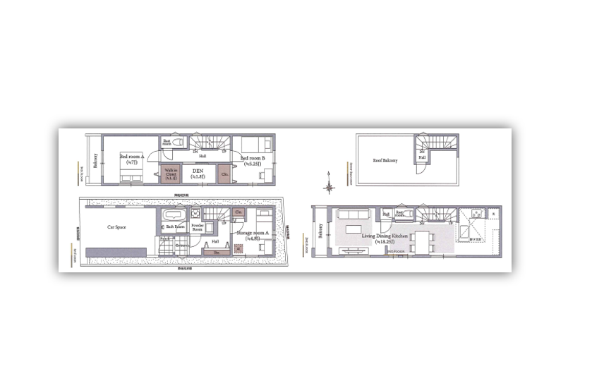 大田区中馬込3丁目　新築戸建 - 画像 2